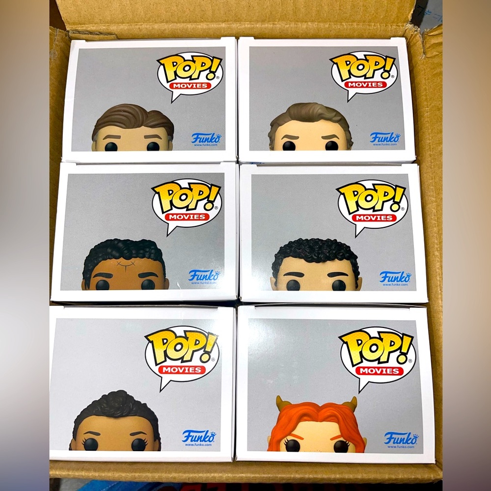 Dungeons & Dragons: Honor Among Thieves Funko Pop Set (6 total)
